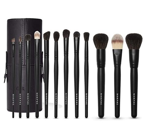 Amazon.com: Morphe Brush Set Collection Vacay Mode With Tubby Storage Case : Beauty & Personal Care Morphe Brushes Set, Lettering For Beginners, Makeup Brush Set Best, Eye Brushes Set, Best Makeup Brushes, Vacay Mode, Morphe Brushes, Jaclyn Hill, Make Makeup