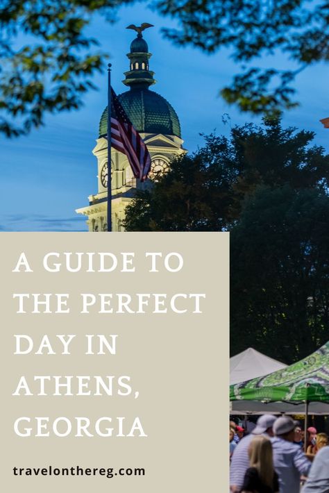 Planning a Georgia road trip? Check out this guide to things to do in Athens, Georgia, including Athens, Georgia, food in one of the top Georgia towns to visit. Georgia Road Trip, Georgia Travel Guide, Things To Do In Athens, Georgia Food, Go Dawgs, North Carolina Travel, Georgia Travel, Athens Georgia, Athens Ga