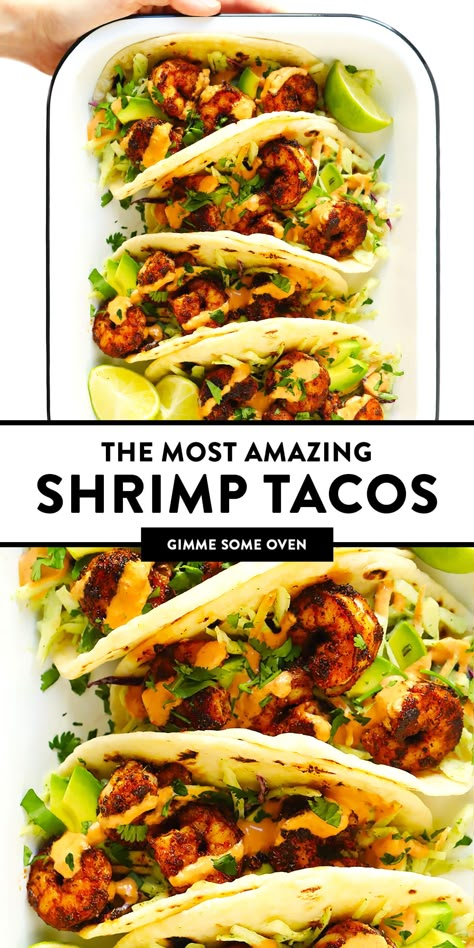 Sweet Shrimp Tacos, Shrimp Tacos Sauce, Best Shrimp Tacos Recipe, Marathon Meals, Slaw Sauce, Shrimp Tacos With Slaw, Cilantro Lime Coleslaw, Best Shrimp Tacos, Best Shrimp Taco Recipe