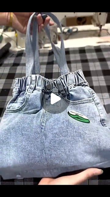 Clothing Brilliant on Instagram: "Old Denim Recycle Jeans HandBag Full Tutorial 👜   #project #shorts #diy #sewinghacks #Denim #Denimbag #sewing #clothing #tipsandtricks #easy #handbag #making #tbt #tricks #short #foryou #tips  #jeansbag #handbag #bag #recycle #uk #usa #London #Newyork #clothingbrilliant" Diy Denim Purse Old Jeans, How To Reuse Old Jeans, Bag Made From Jeans, Diy Jean Purse, Diy Denim Purse, Reuse Old Jeans, Bag Recycle, Jeans Handbag, Denim Recycle