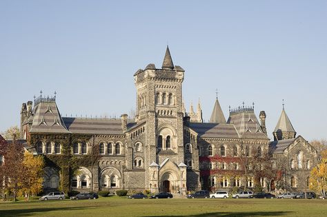 Toronto: University College, University of Toronto | by The City of Toronto. University College at the University of Toronto St George Campus, shot in 2008. Campus Aesthetic, Canadian Universities, College Aesthetic, University Of Toronto, Top Universities, University College, Best Kept Secret, College University, St George