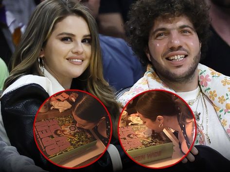 Selena Gomez Licks Boyfriend Benny Blanco's Crotch on 'Open Wide' Cake Selena Gomez Come And Get It, Tasty Cake, Chef Styles, Come & Get It, Cake Shapes, Influencers Fashion, Celebrity Entertainment, Selena Gomez, Get It