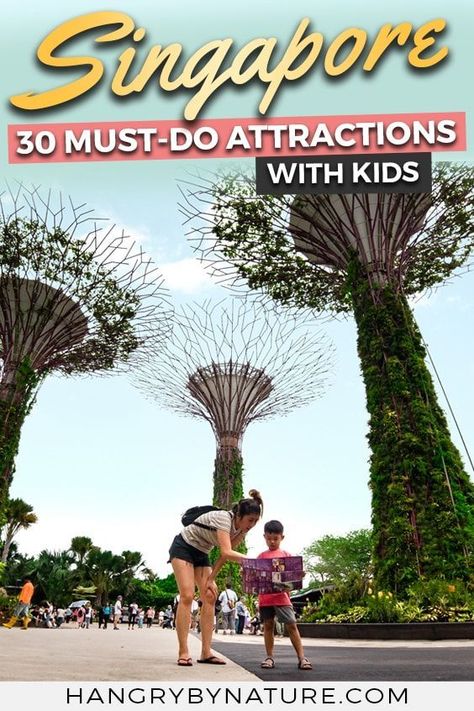 Discover the 30 best Singapore attractions for kids - Sentosa Cove Waterpark, S.E.A. Aquarium, Universal Studios Singapore, Singapore Zoo, Night Safari, Gardens by the Bay, Singapore Flyer, The Jewel Changi Airport, and many more things to do in Singapore. We also include Singapore travel tips and accommodation recommendations.   #singapore #singaporetravel #southeastasia #familytravel #traveltipsforeveryone Jewel Changi Airport, Singapore Flyer, Singapore Travel Tips, Singapore Attractions, Gardens By The Bay Singapore, Travel Singapore, Things To Do In Singapore, Singapore Zoo, Travel International