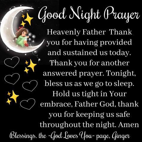 Tuesday Night Prayers And Blessings, Good Night Prayers And Blessings, End Of Day Prayer, Goodnight Prayers, Nighttime Prayers, Goodnight Blessings, God Whispers, Prayer Before Sleep, Prayers And Blessings