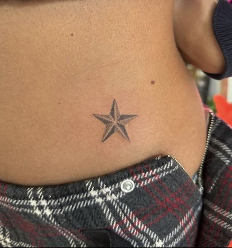 Texas Lone Star Tattoo, Star On Hip Tattoo, Texas Star Tattoo, Star Tattoo Ankle, Small Texas Tattoo, Texas Inspired Tattoo, Star Hip Tattoo, Star Tats, Lone Star Tattoo