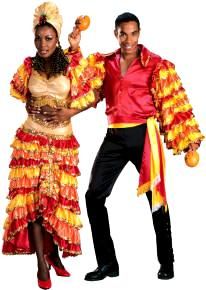 Rumba dance an Romantic Style of dance Spanish Costume, Rumba Dance, Guys And Dolls, Disney Costumes, Chuck Norris, Satin Shirt, Couple Halloween, Couple Halloween Costumes, Womens Wigs