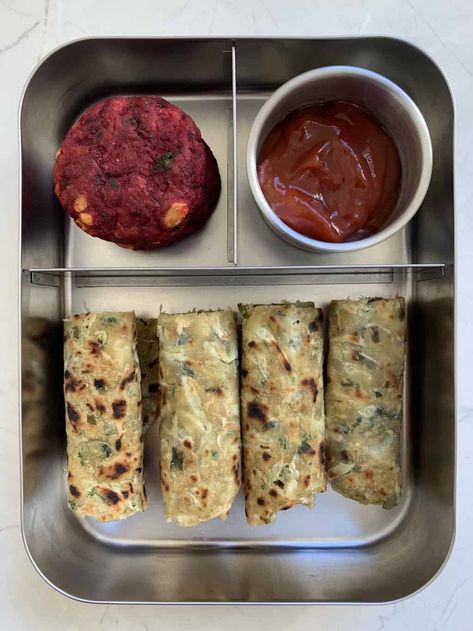 Beetroot Cutlet, Tiffin Ideas, Tiffin Recipes, Street Food India, Khana Khazana, Lunchbox Recipes, Vegetarian Kids, Lunch Box Idea, Maharashtrian Recipes