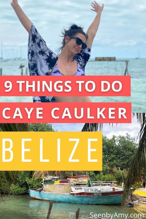 Caye Caulker is a tiny Belize island located in the stunning Caribbean Sea. Thanks to it's great location & fantastic year-round weather there's always great things to do in Caye Caulker. Caye Caulker Belize Things To Do｜Travel Belize｜Things To Do Belize｜Central America｜Belize Vacations｜Belize Snorkeling｜Belize Honeymoon｜Caribbean Vacations｜Belize Destinations｜Island Destinations｜Ambergris Caye｜San Ignacio Belize｜Island Life｜Tropical Vacation｜Central America Travel｜Central America Destinations Belize Snorkeling, Honeymoon Caribbean, Things To Do In Belize, Belize Honeymoon, San Ignacio Belize, Travel Belize, Travel Central America, Caye Caulker Belize, Caribbean Honeymoon