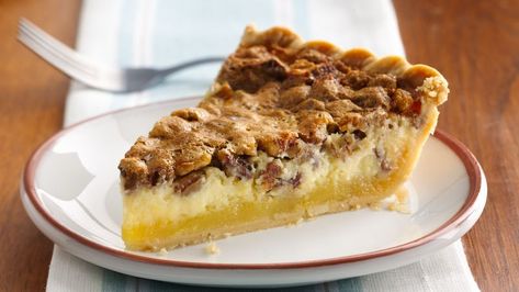 Mystery Pecan Pie Recipe - Pillsbury.com Mystery Pecan Pie, Pecan Filling, Fall Pies, Pecan Cheesecake, Cheesecake Pie, Cooking At Home, Pie Crusts, Pecan Pie Recipe, Perfect Pies