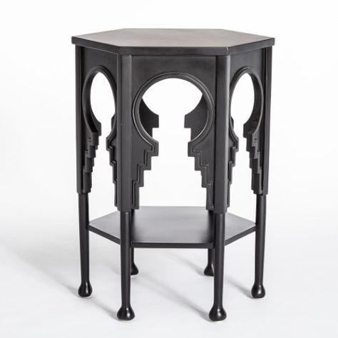 2605 Farmhouse Nightstand, Star Furniture, Furniture Table, Living Room Accent Tables, Global Views, Side And End Tables, Living Room Accents, Art Deco Design, Cheap Home Decor