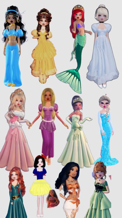 Dti Disney Princesses💗💗👑 Disney Princesses, Dress To Impress, Outfit Inspirations, Disney Princess, Disney