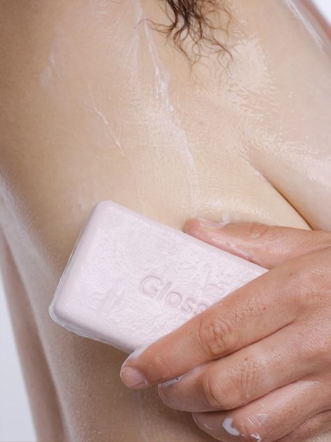 Glossier | Skincare & Beauty Products Inspired by Real Life Skincare Campaign, Glossier Body Hero, Body Hero, Priming Moisturizer, Glossier You, Bra Image, Skin Care Quiz, Shiny Lips, Brow Pomade