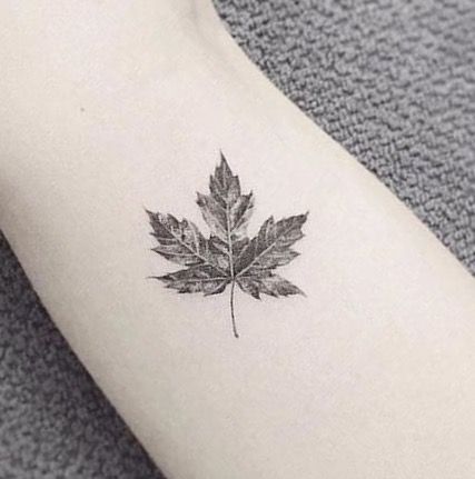 Blatt Tattoos, Fall Leaves Tattoo, What Is Pinterest, Autumn Tattoo, Small Shoulder Tattoos, Leaf Tattoo, Tattoos For Women Half Sleeve, Small Wrist Tattoos, Wrist Tattoos For Women