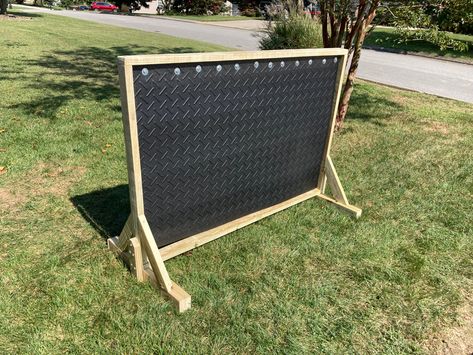 Archery Backstop Diy, Archery Backstop, Archery Stand, Diy Archery Target, Diy Archery, Bow Target, Archery Range, Archery Target, Archery Hunting