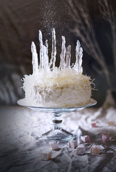 Elderflower Champagne, Jewel Cake, Witch Cake, Vanilla Mousse, Ice Cake, Affordable Aesthetic, Special Desserts, White Witch, Turkish Delight