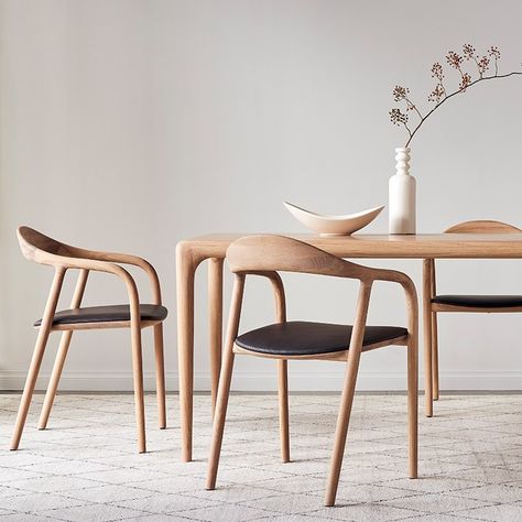 1,127 Likes, 8 Comments - Archiproducts (@archiproducts) on Instagram: “@artisanlovewood specialises in the manual production of high quality furniture made from solid…” Scandi Dining Table, Scandinavian Table, Sideboard Shelf, Minimalist Dining Room, Sideboard Tv Unit, Table Extensible, European Furniture, Oval Table Dining, Solid Wood Table