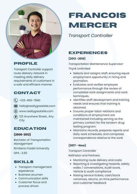 Don't settle for a dull and unremarkable resume. Our design ideas will help you showcase your skills and experience in a way that will leave a lasting impression on potential employers. Resume Design Ideas, Cv Skills, Staff Development, Transportation Industry, Resume Maker, Cv Resume Template, Cv Resume, Job Resume, Collaborative Learning