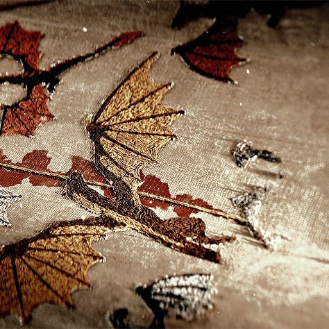 HOUSE OF THE DRAGON – Season Two House Of The Dragon Embroidery, House Of Dragon Aesthetic, House Of The Dragon Gif, Fireplace Ashes, House Of The Dragon Aesthetic, Dragon Place, Aemma Targaryen, Dragon Aesthetic, Helaena Targaryen