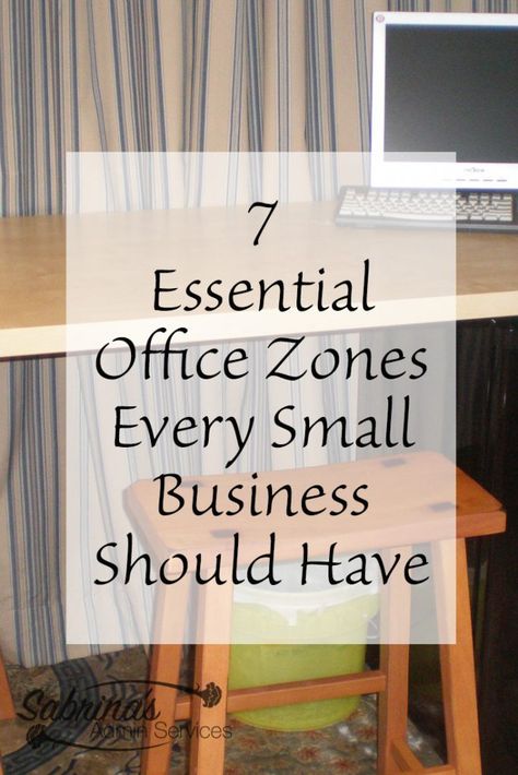 7 Office Zones Every Small Business Should Have - make your home office streamlined and effective Small Office Design Business, Professional Office Decorating Ideas, Lawyer Office Design, Small Office Organization, Office Decor Professional Business, Small Business Office, Business Office Design, Business Office Decor, Office Organization Business