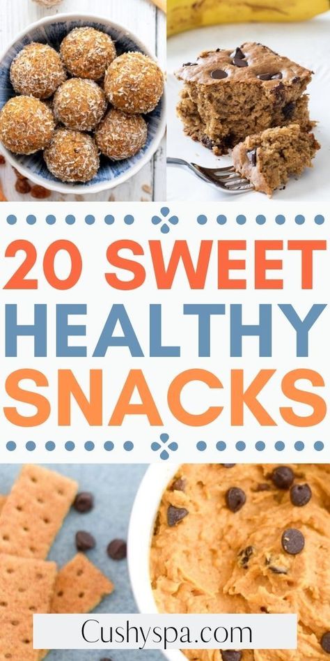 Sweet Healthy Snacks, Sweets Healthy, Family Snacks, Healthy Sweet Snacks, Healthy Sweet Treats, No Bake Snacks, Snack Treat, Low Calorie Snacks, Sweet Snacks Recipes