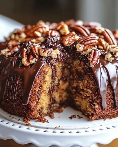 Quick & Tasty Recipes | 😋🍫🥥 Mouth-watering German Chocolate Pecan Pound Cake | Facebook German Chocolate Pecan Pound Cake Recipe, German Chocolate Pecan Pound Cake, Pecan Pound Cake, Quick Delicious Meals, Chocolate Pound Cake, Chocolate Pecan, German Chocolate, Cake Videos, Pound Cake Recipes