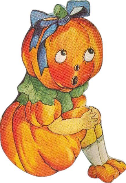 Retro Vintage Halloween Art, Paul Frank Halloween, 50s Halloween Aesthetic, Vintage Pumpkin Art, Vintage Halloween Characters, Vintage Pumpkin Faces, Halloween Vintage Aesthetic, Retro Halloween Aesthetic, 60s Halloween