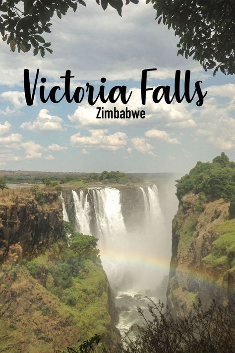 Victoria Falls Zimbabwe, Beach Party Outfits, Largest Waterfall, Victoria Falls, Travel Wishlist, Dream Travel Destinations, Solo Female Travel, Romantic Travel, Zimbabwe