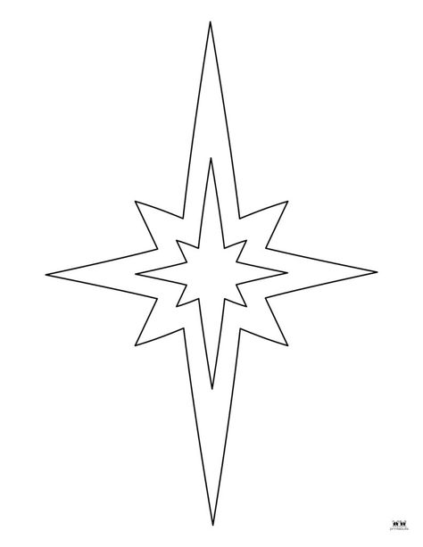 Help your kids enjoy the true spirit of the season with these Christmas Star coloring pages and templates. Print from home. 100% FREE. Christmas Star Template Free Printable, Free Printable Coupons, Printable Christmas Coloring Pages, Star Coloring Pages, Star Template, Moon Baby Shower, Holiday Music, Star Of Bethlehem, Paper Ornaments