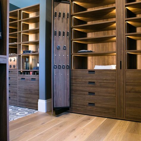 Bespoke Wardrobe, Luxury Closets Design, Walk In Wardrobe, Closet Space, Closet Design, Bench Seat, Luxury Closet, Tall Cabinet Storage, Walk In