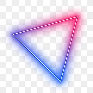 Neon Triangle, Neon Graphics, Triangle Light, Triangle Wallpaper, Triangle Drawing, Viking Warrior Tattoos, Neon Frame, Circle Square Triangle, Shape Png