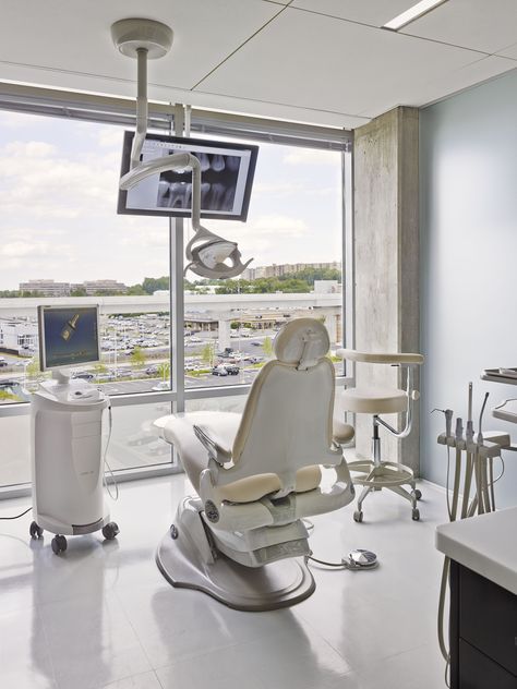 State of the Art Dentistry Dentist Design Interior, Aesthetic Dental Clinic, Local Anesthetic Dental, Dental Clinic Esthetic, Dentist Architecture Design, Clinic Aesthetic, Dental Chair, Aesthetic Decoration, Clinic Interior