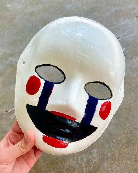 The Marionette Fnaf, Freddy Costume, Marionette Fnaf, Fnaf Cosplay, The Marionette, Mask Tutorial, Halloween 2024, Freelance Artist, Halloween Masks