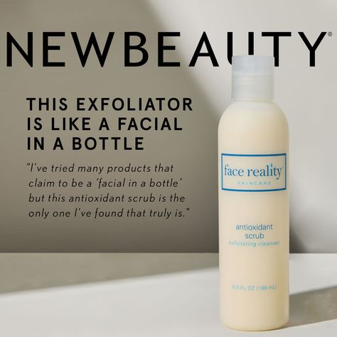 “The Bottom Line: If you’re craving a fresh facial but you just don’t have the means, this product is the secret to harnessing the power of a spa day from home. The best part? You can use it whenever you want, so we can all finally live out our spa-day dreams thanks to Face Reality.” @newbeauty Microcurrent Facial At Home, High Frequency Facial How To, Face Reality Skincare, Benefits Of High Frequency Facial, Face Reality, Facial Cleansing Device, Social Media Photography, Real Results, Top Beauty Products