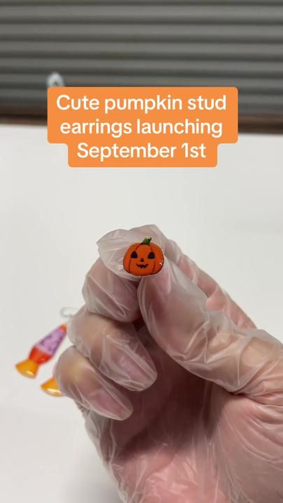 TikTok · atubofprints Diy Shrink Plastic Jewelry, Shrink Plastic Earrings, Diy Shrink Plastic, Shrinky Dink Earrings, Pumpkin Jewelry, Shrink Plastic Jewelry, Shrinky Dink, Plastic Earrings, Pumpkin Earrings