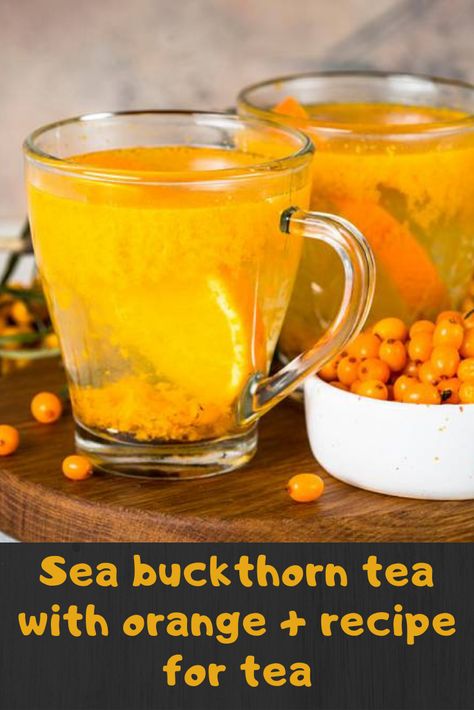 Sea Buckthorn Recipes, Sea Buckthorn Tea, Tea With Honey, Orange Recipe, Lobster Restaurant, Micro Herbs, Foraging Recipes, Quick Vegan, Genetically Modified Food