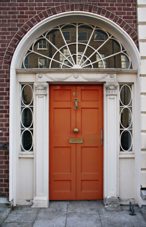 2014: Dublin Doors #1 | Doors of Dublin The Georgian houses … | Flickr Tattoo Dublin, Ireland Tattoo, Georgian Houses, Hanoverian, Georgian Homes, Red Door, Beautiful Doors, Painted Doors, Photographic Art