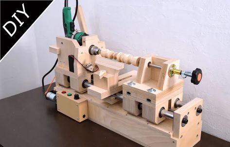 Hey there, fellow readers! Are you ready to dive into the exciting world of introductions? Well, buckle up because we're about to embark on a journey ... Check more at https://toolsadvisers.com/how-to-make-a-lathe-from-a-drill-press/ Diy Drill Press, Wood Lathe For Sale, Officine In Garage, Diy Lathe, Lathe Projects, Lathe Tools, Homemade Tools, Wood Tools, Drill Press