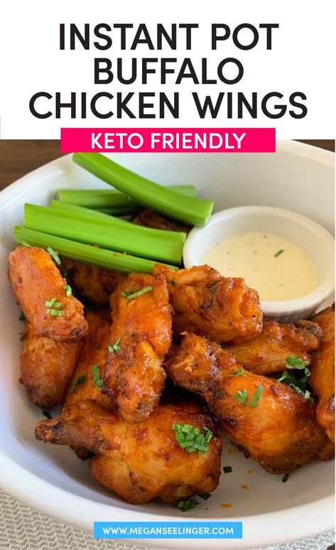 These Keto sweet and spicy buffalo wings are a crowd favorite! They are packed with flavor but still maintain your low carb or keto diet. See my included recipes for Keto friendly dipping sauces! Keto Buffalo Chicken Wings, Chicken Wings Keto, Low Carb Chicken Wings, Instant Pot Buffalo Chicken, Keto Chicken Wings, Wings Buffalo, Keto Buffalo Chicken, Buffalo Chicken Wings, Appetizer Ideas