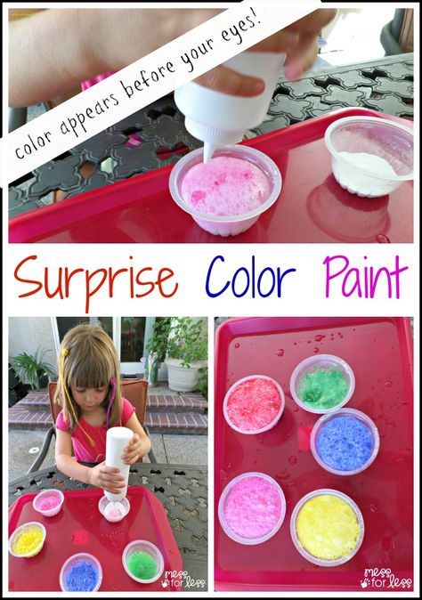 This winter shaving cream paint is so easy to make - just 2 ingredients! We love the texture of this paint after it dries - puffy and soft. Shaving Cream Paint, Homemade Finger Paint, Shaving Cream Painting, Sidewalk Paint, Color Recipe, Paint Recipe, Daily Grace, Cream Paint, Preschool Science