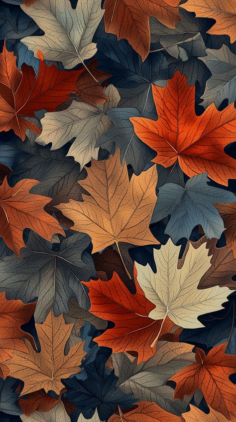 Autumn Abstract Wallpaper, Fall Solid Colors Wallpaper, Blue Fall Wallpaper Iphone, Leaf Phone Wallpaper, Fall Leaf Background, Blue Fall Wallpaper, Fall Leaves Wallpaper, Fall Wallpapers For Iphone, Fall Facebook Cover