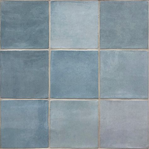 Perini Tiles Melbourne, Tile Collection - Vincenza Handmade look Blue Tile Wall Bathroom, Kids Bathroom Tiles, Blue Tiles Texture, Blue Tiles Floor, Pool Tile Texture, Blue Tiles Bathroom, Bathroom Tiles Texture, Kitchen Wall Tiles Texture, Perini Tiles