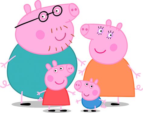 Imagenes de Peppa Pig | Imágenes para Peques Peppa Pig Imagenes, Peppa Pig Teddy, Peppa Pig House, Pepper Pig, Peppa Pig Wallpaper, Peppa Party, Pig Png, Peppa Pig Family, Pig Crafts