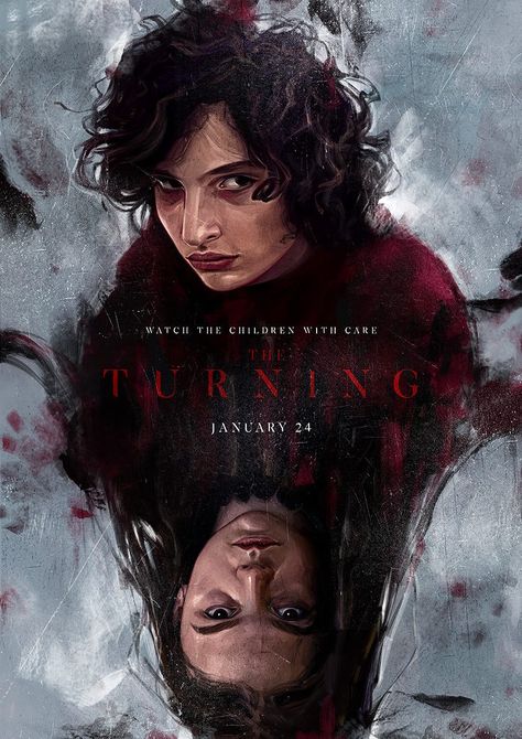 The Turning Fanart, The Turning Movie, Ron Burgundy, Crimes Of Grindelwald, In Theaters Now, Be With You Movie, The Turning, Movie Posters Design, Finn Wolfhard