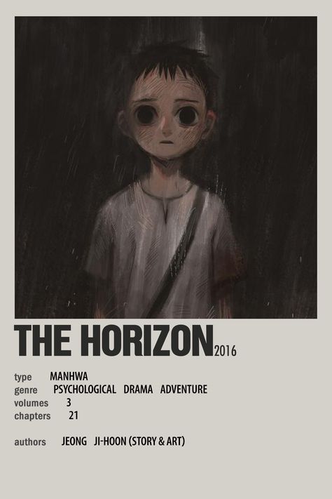 the horizon manga polaroid poster The Horizon Webtoon, Psychological Horror Manga, The Horizon Manga Panel, Manga And Manhwa, How To Read Manga, Manga Polaroid, The Horizon Manga, Psychological Manga, Bts Manga