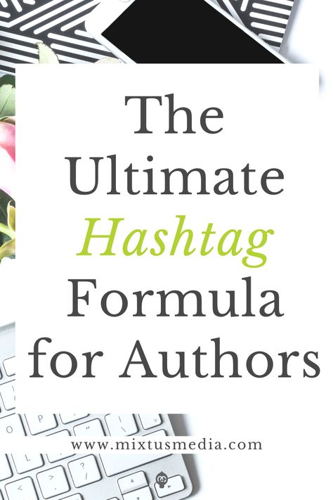 Hashtags have changed a lot over the years - from how we use them to how many we actually use in our posts. So what is the best way for authors to use hashtags? Here's formula that you can use. book marketing tips, social media marketing tips, writing books, writing, social media instagram, hashtags for instagram, hashtags on tiktok, hashtag rules Author Social Media Content, Instagram For Authors, Author Marketing, Writing Childrens Books, Author Branding, Author Platform, Social Media Content Calendar, Marketing Skills, Social Media Network