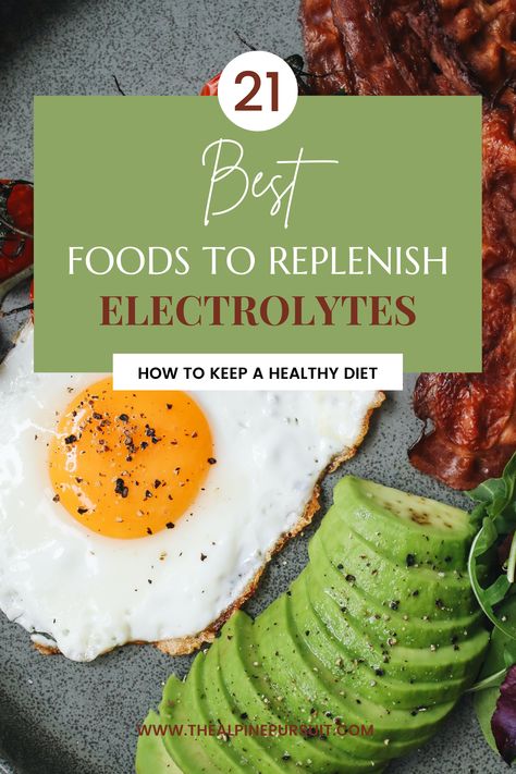 Do you love spending time in the outdoors? The hard part is to stay healthy while always on the go. The need to refuel your body is crucial to keeping up with all the demands of every adventure. While out exploring, power pack your diet with these 21 foods to replenish your lost electrolytes. Electrolyte Rich Foods, Food With Electrolytes, Natural Electrolytes Food, Foods High In Electrolytes, Foods With Electrolytes, High Electrolyte Foods, How To Get Electrolytes Naturally, Benefits Of Electrolytes, Electrolyte Foods