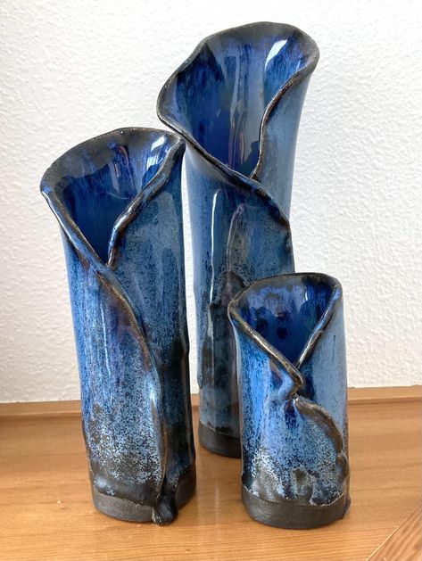 Clay Vases, Vintage Pottery Vases, Ceramic Sculpture Figurative, Slab Ceramics, Pottery Pots, Contemporary Pottery, Handmade Ceramics Pottery, Raku Ceramics, Pottery Workshop