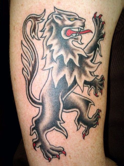 English lion Scottish Tattoo, Scottish Tattoos, Scottish Lion, Celtic Knot Tattoo, Tattoo Lion, Lion Tattoos, Knot Tattoo, Bull Tattoos, Lion Tattoo Design