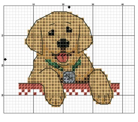 Dog Cross Stitch Pattern Free, Outline Cross Stitch, Cross Stitch Dogs Patterns Easy, Dogs Cross Stitch Pattern, Dogs Cross Stitch, Christmas Dog Cross Stitch Pattern, Puppy Cross Stitch Pattern, Chibi Dog, Printable Cross