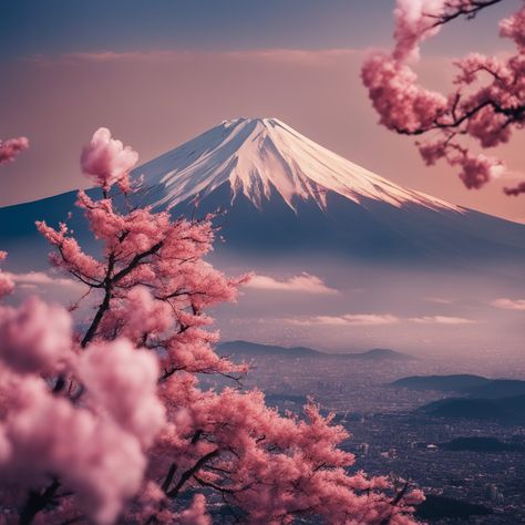 Mount Fuji Japan Printable Wall Art - Etsy Japanese Nature Photography, View Aesthetic Landscape, Mount Fuji Aesthetic, Sumer Landscape, Puppy Calendar, Realistic Digital Art, Japan Mount Fuji, Gunung Fuji, Destop Wallpaper